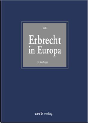 Erbrecht in Europa von Süß,  Rembert