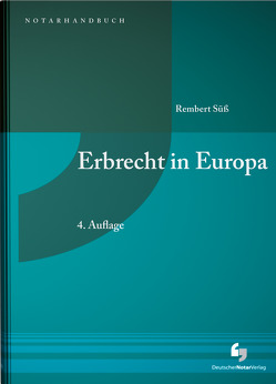 Erbrecht in Europa von Süß,  Rembert