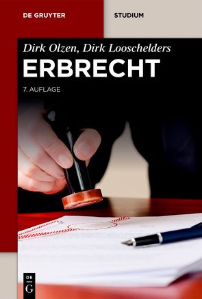 Erbrecht von Looschelders,  Dirk, Olzen,  Dirk