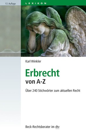 Erbrecht von A-Z von Winkler,  Karl