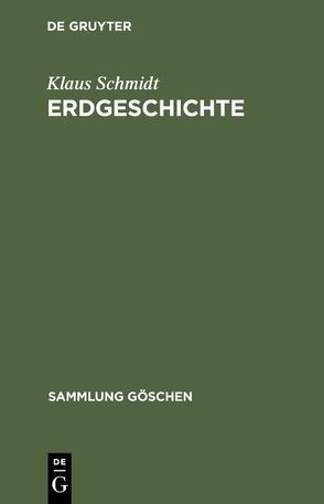 Erdgeschichte von Schmidt,  Klaus