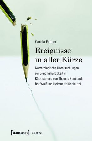 Ereignisse in aller Kürze von Gruber,  Carola