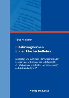 Erfahrungslernen in der Hochschullehre von Reinhardt,  Tanja