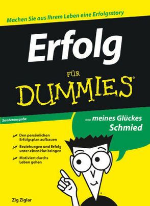 Erfolg für Dummies Sonderausgabe von Ziglar,  Zig