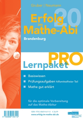 Erfolg im Mathe-Abi 2020 Lernpaket ‚Pro‘ Brandenburg von Gruber,  Helmut, Neumann,  Robert