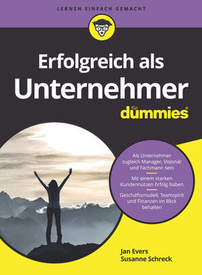 Erfolgreich als Unternehmer für Dummies von Evers,  Jan, Schreck,  Susanne