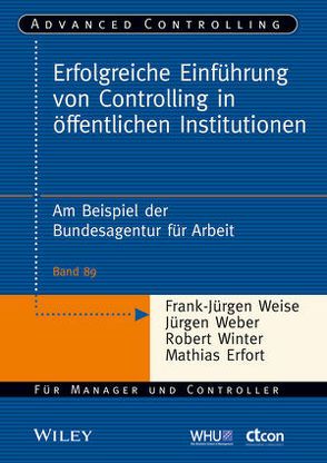 Erfolgreiche Einführung von Controlling in öffentlichen Institutionen von Erfort,  Mathias, Weber,  Juergen, Weise,  Frank-Jürgen, Winter,  Robert