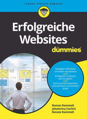 Erfolgreiche Websites für Dummies von Cechini,  Jekaterina, Rammelt,  Renate, Rammelt,  Roman