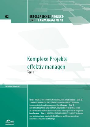 Erfolgreiches Projekt- und Teammanagement – Heft 2 von Tiemeyer,  Ernst