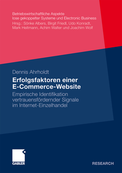 Erfolgsfaktoren einer E-Commerce-Website von Ahrholdt,  Dennis