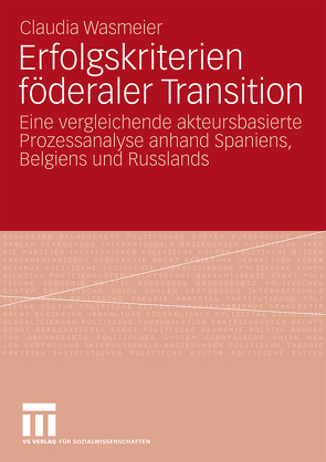 Erfolgskriterien föderaler Transition von Wasmeier,  Claudia