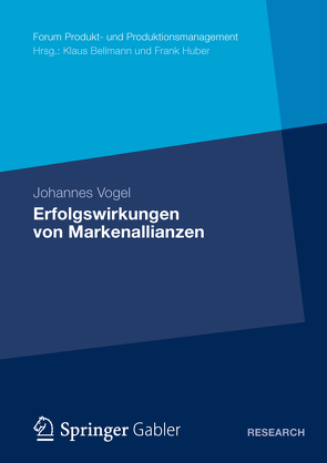 Erfolgswirkungen von Markenallianzen von Vogel,  Johannes