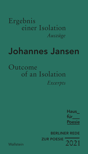 Ergebnis einer Isolation von Jansen,  Johannes