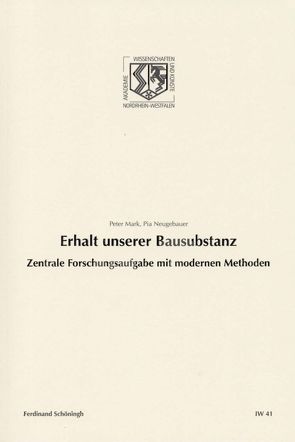 Erhalt unserer Bausubstanz von Haneklaus,  Birgitt, Mark,  Peter, Neugebauer,  Pia