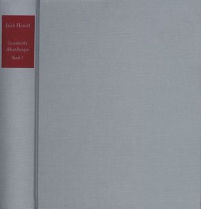 Erich Heintel: Gesammelte Abhandlungen / 9 Bände. 1988-2001 von Heintel,  Erich