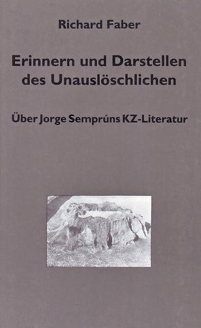 Erinnern und Darstellen des Unauslöschlichen von Faber,  Richard