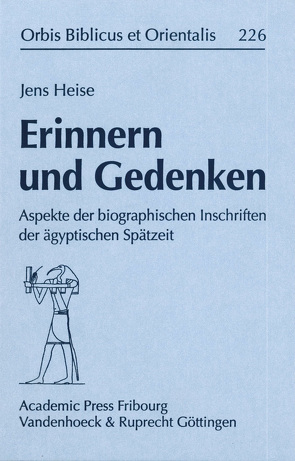 Erinnern und Gedenken von Heise,  Jens