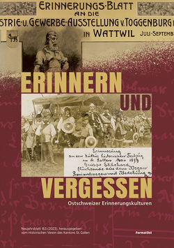 Erinnern und Vergessen: Ostschweizer Erinnerungskulturen von Haltinner-Schillig,  Regula, Kanton St. Gallen,  Historischer Verein, Keller-Giger,  Susanne