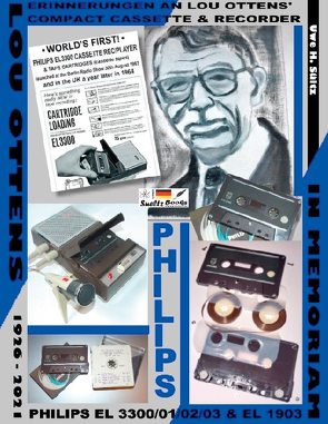 Erinnerungen an Lou Ottens‘ Compact Cassette & Recorder PHILIPS EL 3300/01/02/03 von Sültz,  Uwe H.