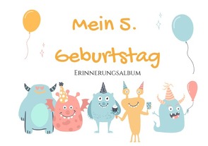 Erinnerungsalbum / 5. Geburtstag – Erinnerungsalbum von Höhn,  Dominique