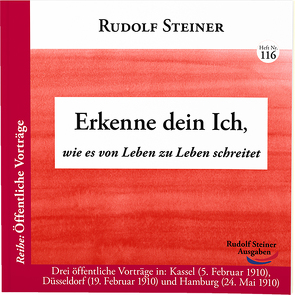 Erkenne dein Ich von Steiner,  Rudolf