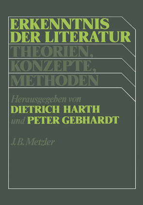 Erkenntnis der Literatur von Gebhardt,  Peter, Harth,  Dietrich