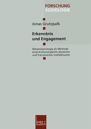 Erkenntnis und Engagement von Grutzpalk,  Jonas