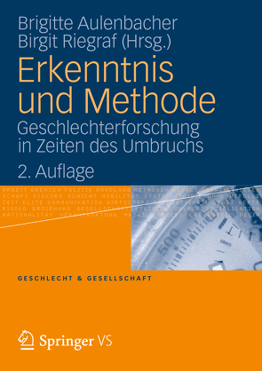 Erkenntnis und Methode von Aulenbacher,  Brigitte, Riegraf,  Birgit