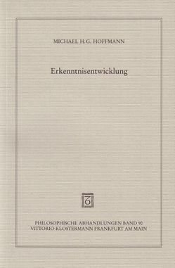 Erkenntnisentwicklung von Hoffmann,  Michael H