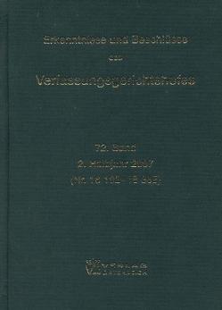 Erkenntnisse und Beschlüsse des Verfassungsgerichtshofes von Verfassungsgerichtshof d. Republik Österreich