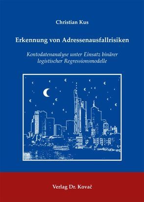 Erkennung von Adressenausfallrisiken von Kus,  Christian