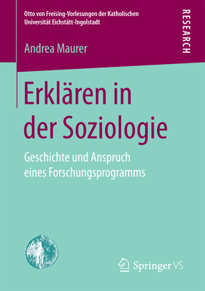 Erklären in der Soziologie von Maurer,  Andrea