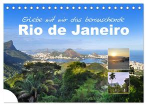 Erlebe mit mir das berauschende Rio de Janeiro (Tischkalender 2024 DIN A5 quer), CALVENDO Monatskalender von Büscher,  Nadine