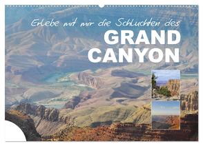 Erlebe mit mir die Schluchten des Grand Canyon (Wandkalender 2024 DIN A2 quer), CALVENDO Monatskalender von Büscher,  Nadine