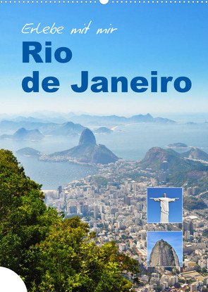 Erlebe mit mir Rio de Janeiro (Wandkalender 2023 DIN A2 hoch) von Büscher,  Nadine