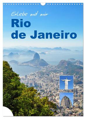 Erlebe mit mir Rio de Janeiro (Wandkalender 2024 DIN A3 hoch), CALVENDO Monatskalender von Büscher,  Nadine