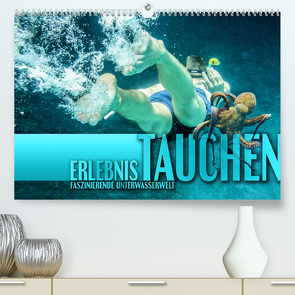 Erlebnis Tauchen – faszinierende Unterwasserwelt (Premium, hochwertiger DIN A2 Wandkalender 2023, Kunstdruck in Hochglanz) von N.,  N.