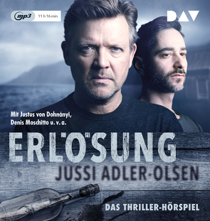 Erlösung – Carl Mørck, Sonderdezernat Q, Fall 3 von Adler-Olsen,  Jussi, Dohnányi,  Justus von, Moschitto,  Denis, Thiess,  Hannes