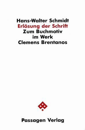 Erlösung der Schrift von Schmidt,  Gunnar, Schmidt,  Hans W