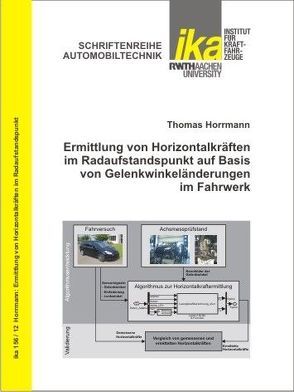 Ermittlung von Horizontalkräften im Radaufstandspunkt auf Basis von Gelenkwinkeländerungen im Fahrwerk von Horrmann,  Thomas