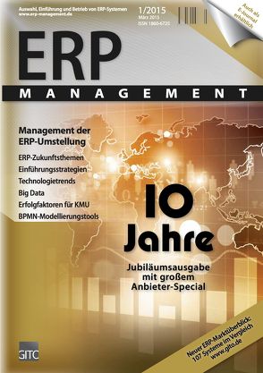 ERP Management 1/2015 von Gronau,  Norbert