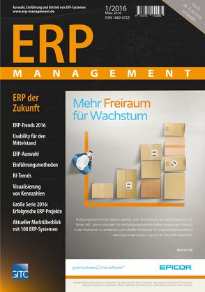 ERP Management 1/2016 von Eggert,  Sandy