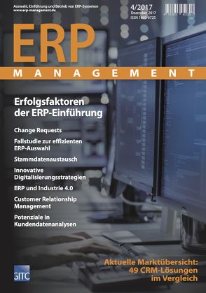 ERP Management 4/2017 E-Journal von Eggert,  Sandy, Gronau,  Norbert