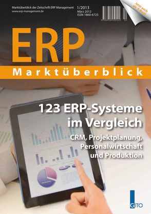 ERP Marktüberblick 1/2013 von Eggert,  Sandy, Gronau,  Nobert