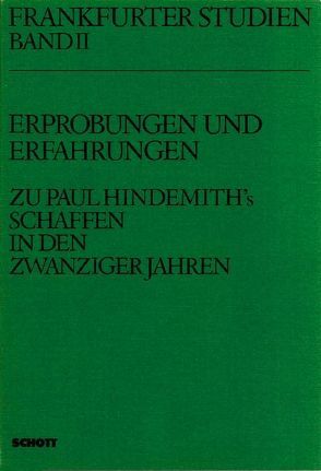 Erprobungen und Erfahrungen von Rexroth,  Dieter