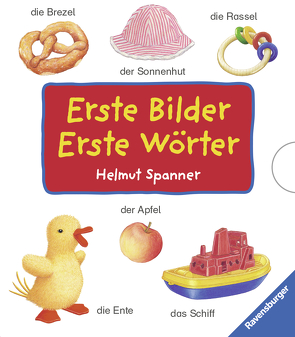 Erste Bilder – Erste Wörter (4 Titel im Schuber) von Spanner,  Helmut