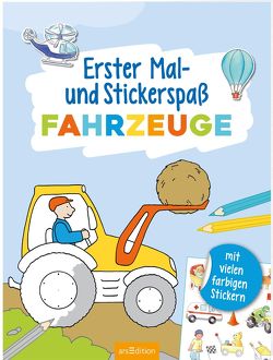 Erster Mal- und Stickerspaß Fahrzeuge von Beurenmeister,  Corina