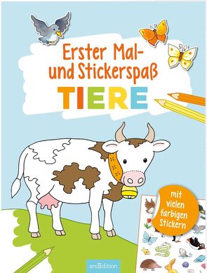 Erster Mal- und Stickerspaß Tiere von Beurenmeister,  Corina