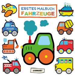 Erstes Malbuch Fahrzeuge