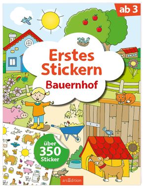 Erstes Stickern – Bauernhof von Schmidt,  Sandra